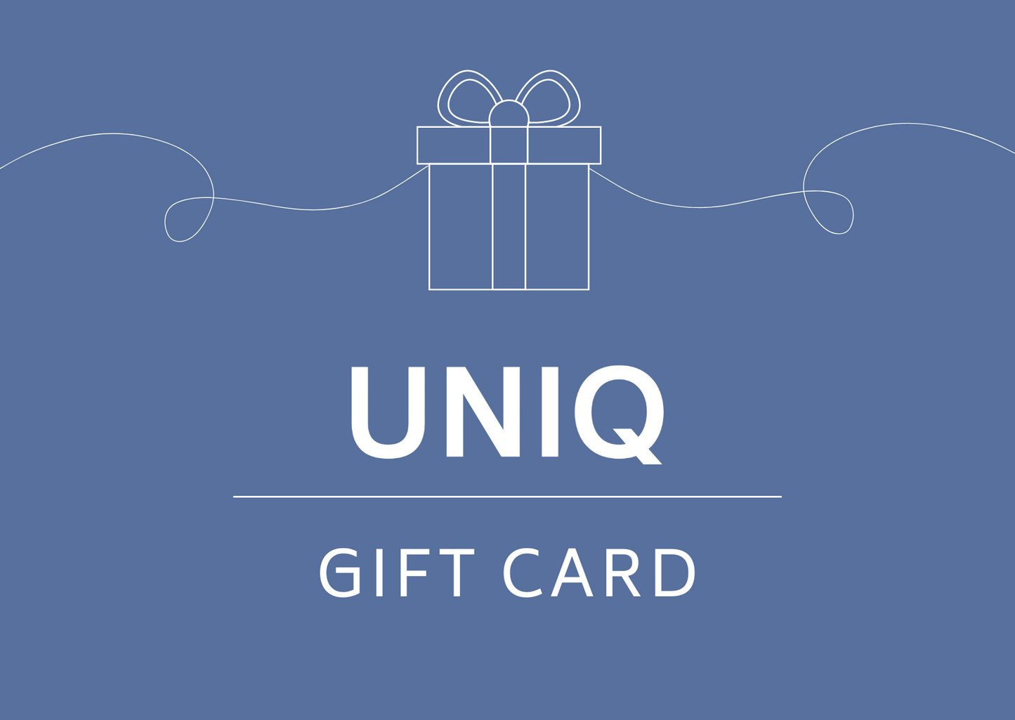 Carte cadeau UNIQ